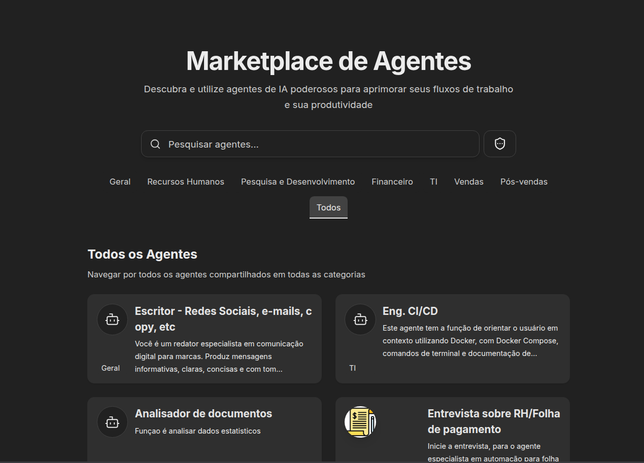 Agentes Especialistas MultiIA